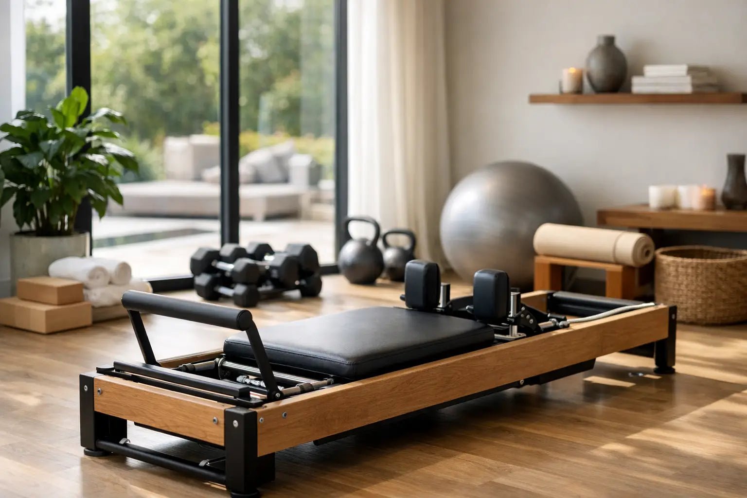Pilates Reformer Luxury Home Gym Essentials - Elite Recovery Wellness
