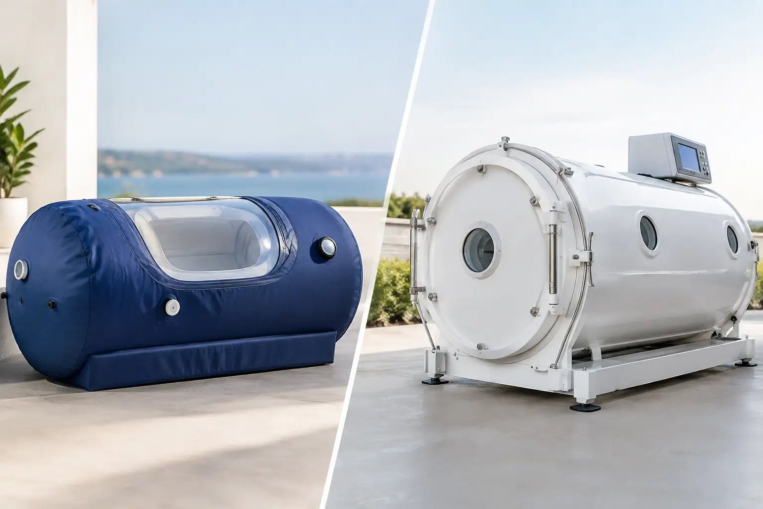Soft Shell Versus Hard Chamber Differences - Elite Recovery Wellness
