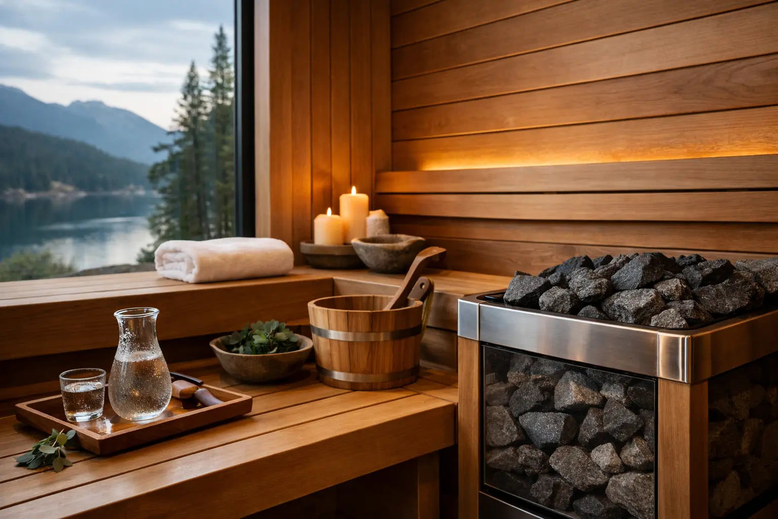 Custom Home Sauna Design for Peak Restoration