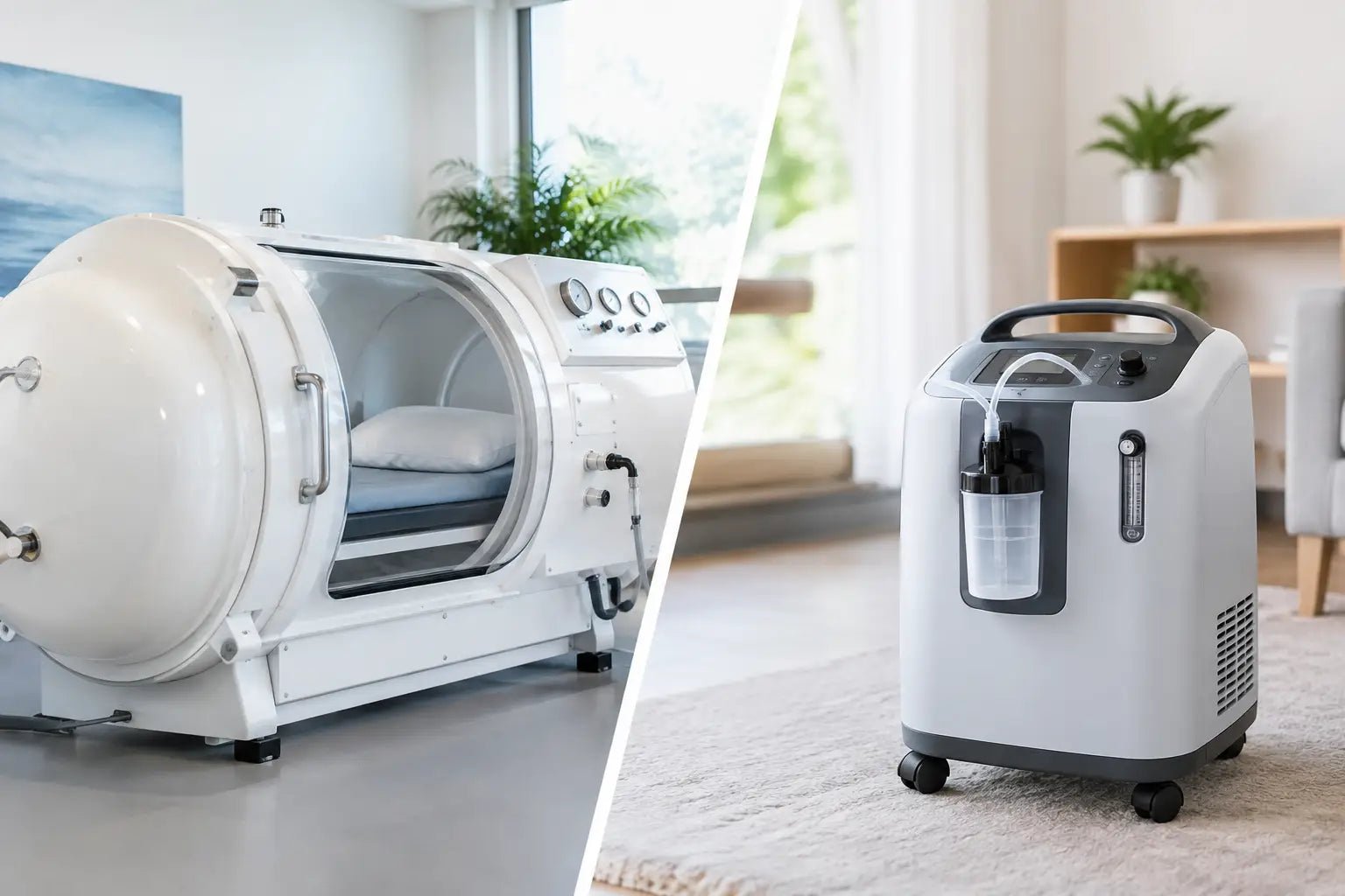 Hyperbaric Chamber vs Oxygen Concentrator - Elite Recovery Wellness