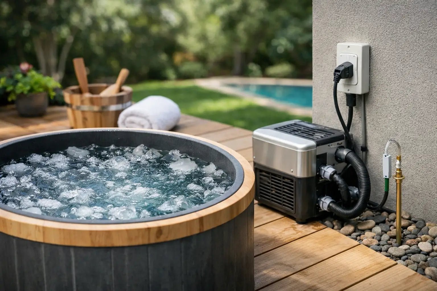 Cold Plunge Electrical Requirements Explained - Elite Recovery Wellness