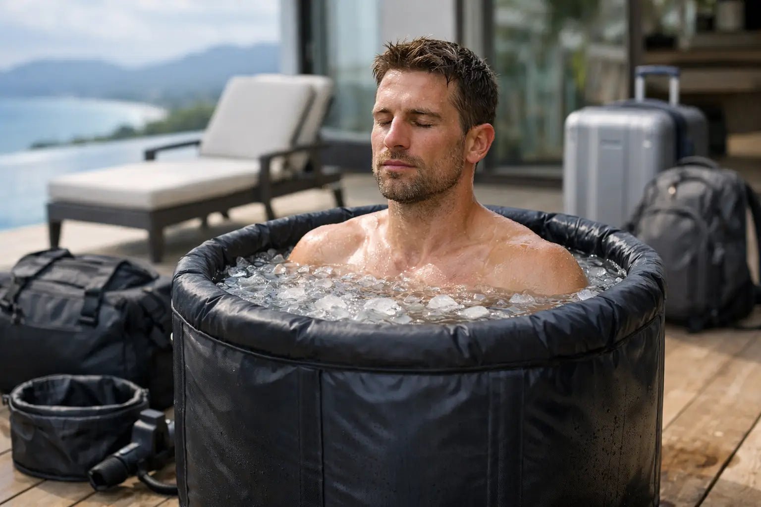 Portable Ice Baths for Athletes Who Travel - Elite Recovery Wellness