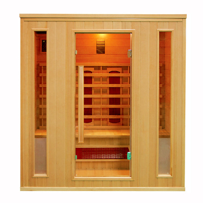 SAUNA EVOLUTION® Full Spectrum Carbon Indoor Sauna Far Infrared 17