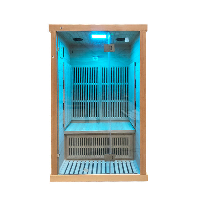 SAUNA EVOLUTION® Indoor Sauna Room with Carbon Heaters Far Infrared 13