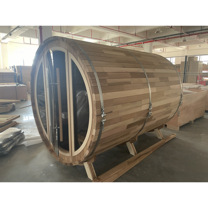 SAUNA EVOLUTION® Barrel Sauna Serenity Nature Air 9