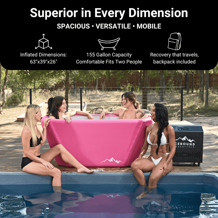 Pink Endurance Plunge + Chiller - Elite Recovery Wellness