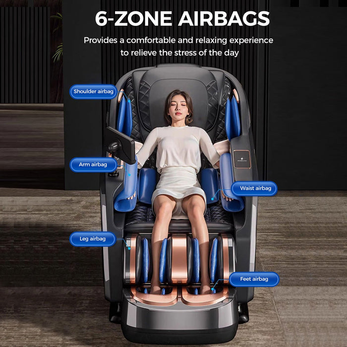 WANKO Bliss SL-Track Zero Gravity Full Body Recliner Massage Chair