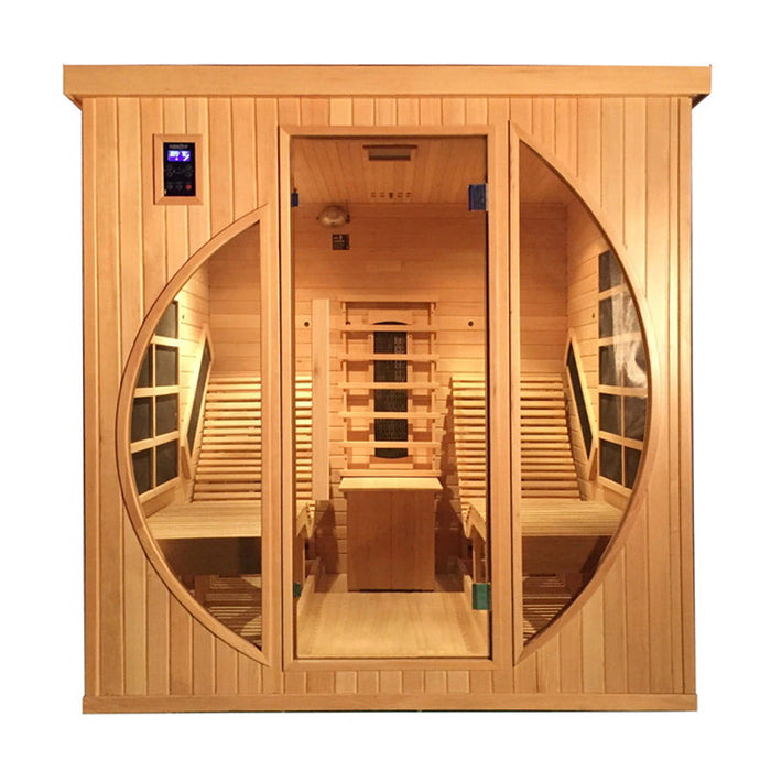 SAUNA EVOLUTION® Indoor Sauna Room with Recliner (Best Seller) Far Infrared 01