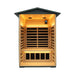 Thermora Riva Premium 2 - Person Black Carbonized Walnut Low EMF Far Infrared Outdoor Sauna With Bluetooth Audio And LED Lighting (SAK16850) - Elite Recovery Wellness