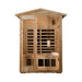 Thermora Luxury 2 - Person Outdoor Low EMF Hemlock Infrared Sauna With Bluetooth And Chromotherapy Light (SAK97318) - Elite Recovery Wellness