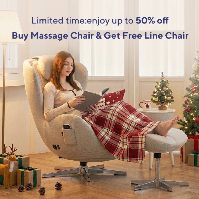 Nouhaus Nou Campo Massage Chair with Ottoman - Elite Recovery Wellness