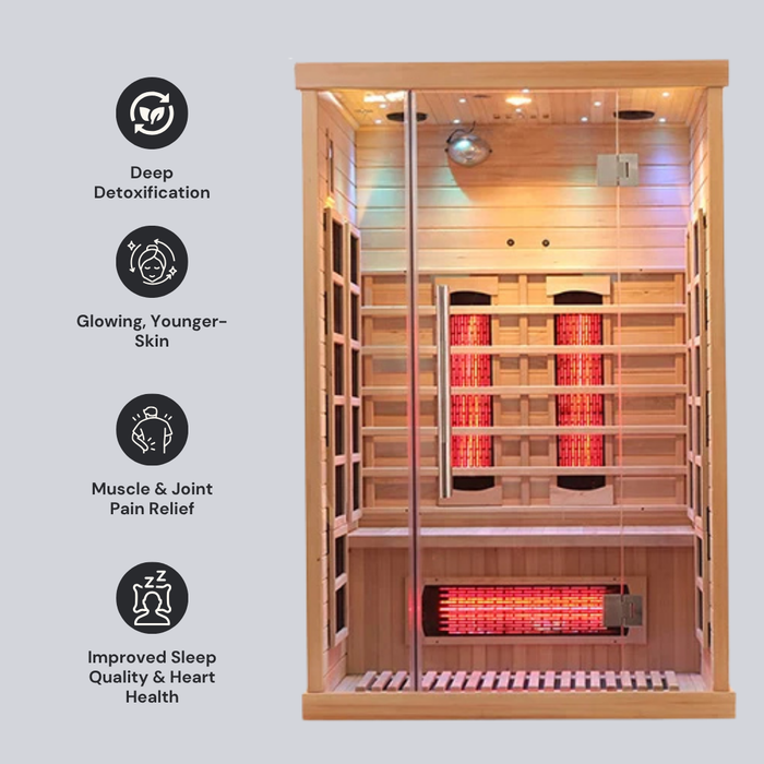 Full Spectrum Infrared Sauna- 2 Person