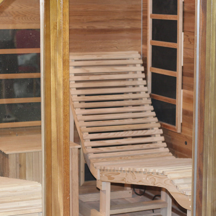 SAUNA EVOLUTION® Far Infrared Outdoor Harmony Sauna Room