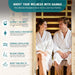 Thermora Zurich 3 - Person Low EMF Spruce Wood Outdoor Infrared Sauna With Bluetooth Speakers And LED Lights (SAK59047) - Elite Recovery Wellness