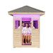 Thermora Zurich 3 - Person Low EMF Spruce Wood Outdoor Infrared Sauna With Bluetooth Speakers And LED Lights (SAK59047) - Elite Recovery Wellness