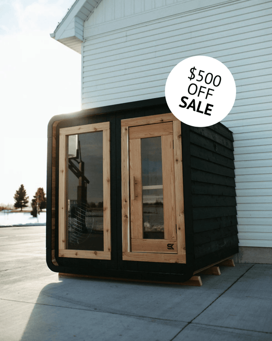 The Sweat Cabin (4 Person) - Blackout Edition - Elite Recovery Wellness