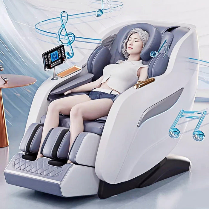 WANKO Serene Zero Gravity Full Body Massage Chair — Foot Rollers & Heat Therapy