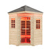 Thermora Monaco 4 - Person Low EMF Spruce Wood Outdoor Infrared Sauna With Bluetooth Speakers And LED Lights (SAK16270) - Elite Recovery Wellness