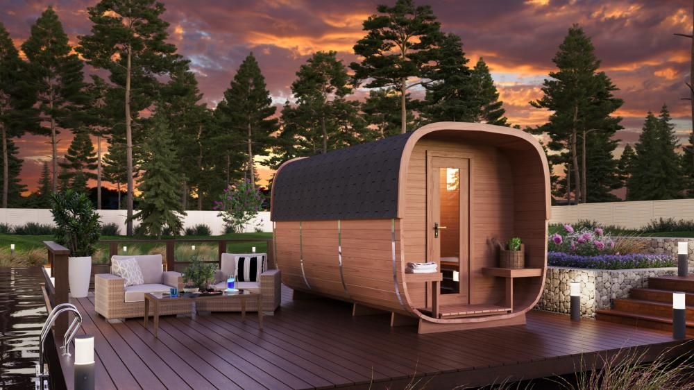 SAUNA EVOLUTION® Square Sauna Minimalist Refresh 5