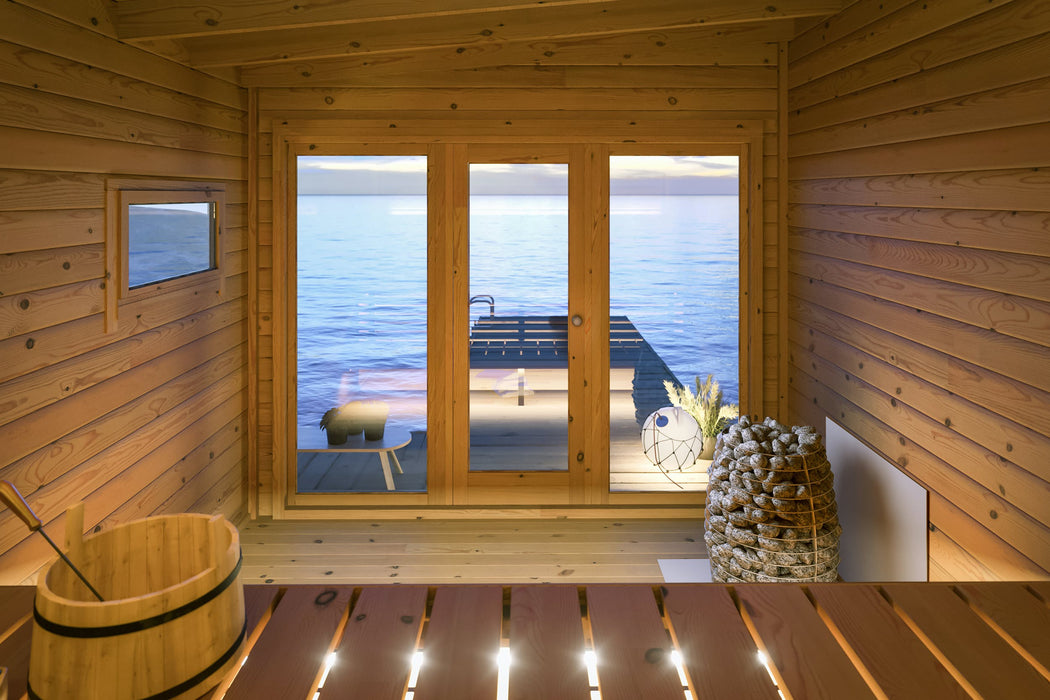 SAUNA EVOLUTION® Cabin Sauna Eco Oasis 3