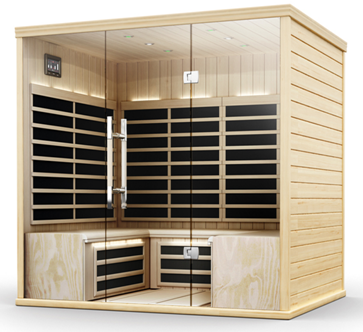 SAUNA EVOLUTION® Home Spa Dry Indoor Sauna Far Infrared 21