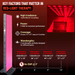EXESAS 600 LED, 3000W Dual-Chip, Red Light Therapy Device for Full Body, 4-Wavelengths Infrared LED Panel for Skin, Weight, Pain, Wellness - Elite Recovery Wellness