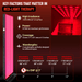 EXESAS 800 LED, 4000W Dual-Chip, Red Light Therapy Device for Full Body, 4-Wavelengths Infrared LED Panel for Skin, Weight, Pain, Wellness - Elite Recovery Wellness