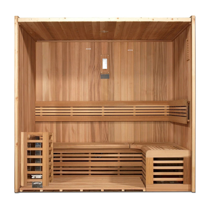SAUNA EVOLUTION® 3 Person Traditional Steam Sauna Modern Relax 2