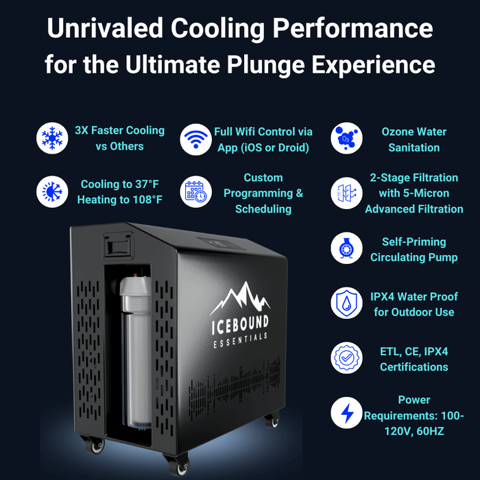 Pink Endurance Plunge + Chiller - Elite Recovery Wellness