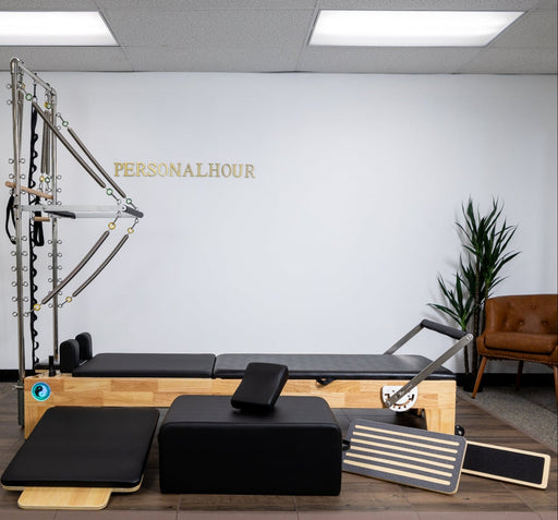 Nano Pro Max Half Tower - Studio Pilates Reformer with Tower - RE06 - Elite Recovery Wellness