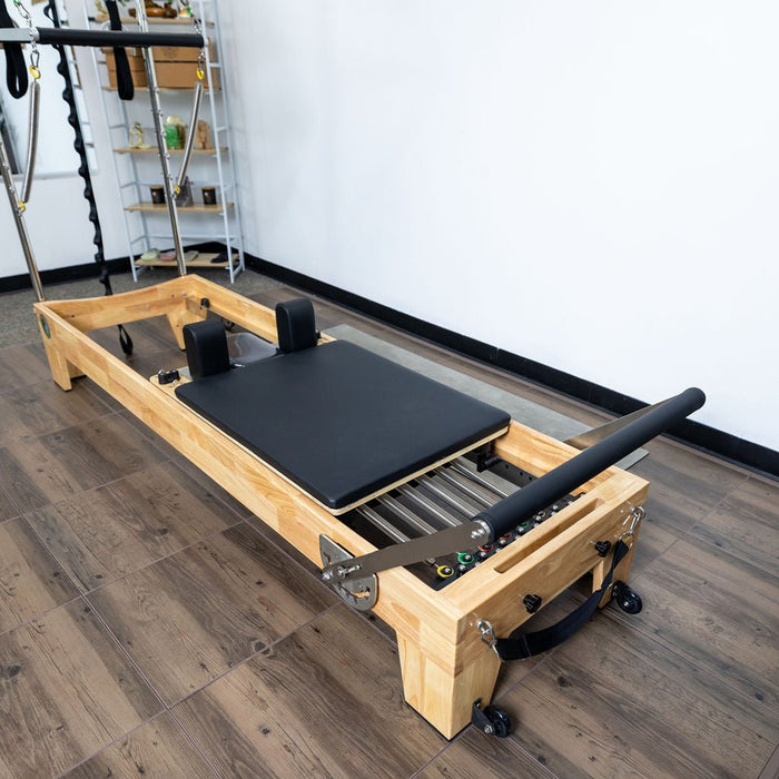Nano Pro Max Half Tower - Studio Pilates Reformer with Tower - RE06 - Elite Recovery Wellness