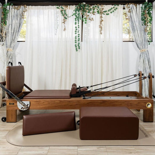 Nano La Force Plus - Premium Walnut Studio Reformer - RE027 - Elite Recovery Wellness