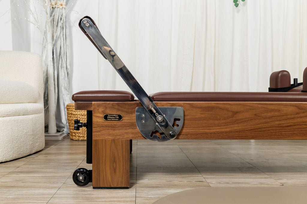 Nano La Force Plus - Premium Walnut Studio Reformer - RE027 - Elite Recovery Wellness