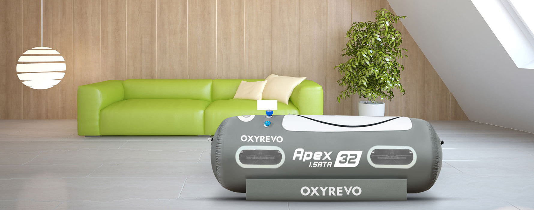 OxyRevo Apex32 Soft Hyperbaric Chamber 1.5 ATA | High-Pressure HBOT