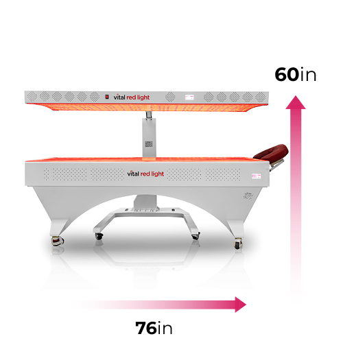 Vital Bed – Full - Body Professional Red Light Therapy System - Elite Recovery Wellness