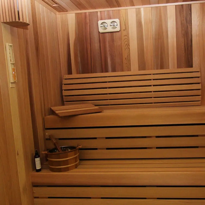 Carbon Smart Saunas - 7' x 10' x 8' - by Finnish Sauna Builders - Elite Recovery Wellness