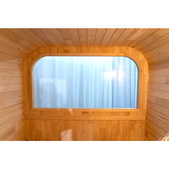 SAUNA EVOLUTION® Barrel Sauna Serenity Nature Air 6