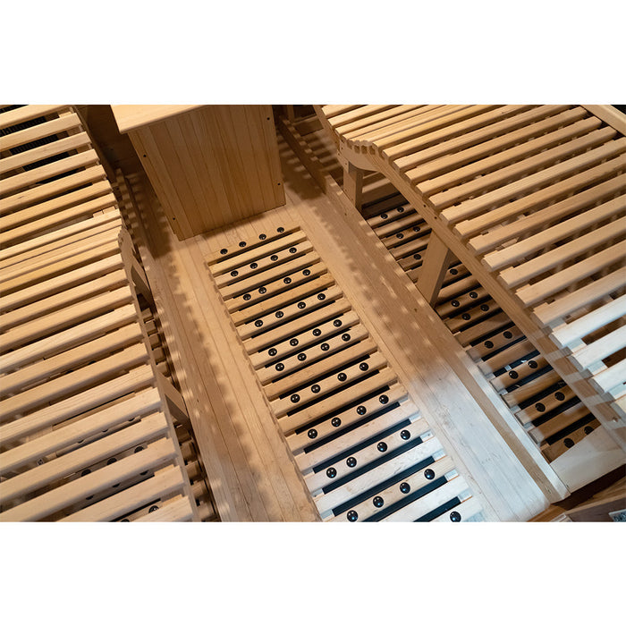 SAUNA EVOLUTION® Indoor Sauna Room with Recliner (Best Seller) Far Infrared 01