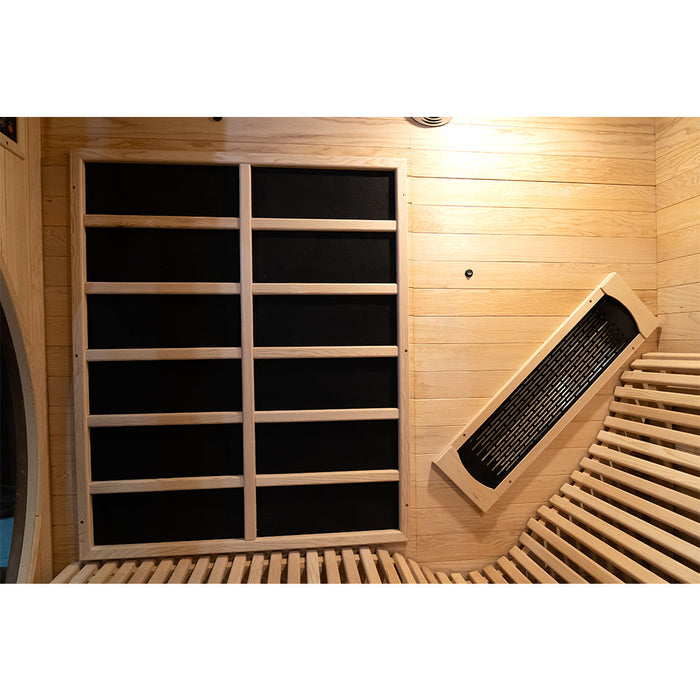 SAUNA EVOLUTION® Indoor Sauna Room with Recliner (Best Seller) Far Infrared 01