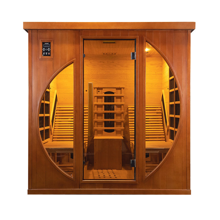 SAUNA EVOLUTION® Indoor Sauna Room with Recliner (Best Seller) Far Infrared 01