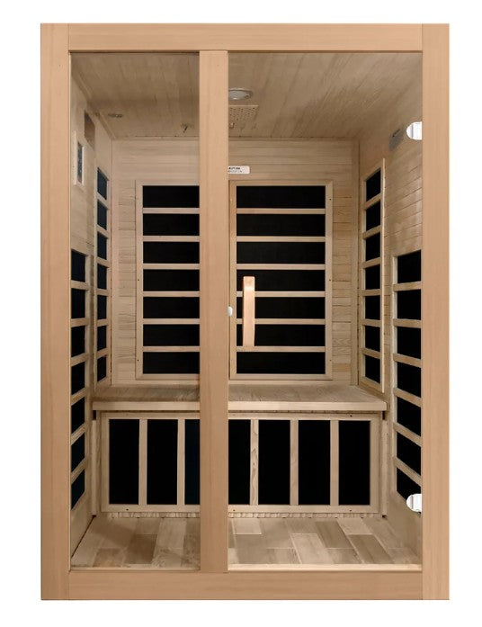 Dynamic "Santiago" 2 Person Low EMF FAR IR Sauna