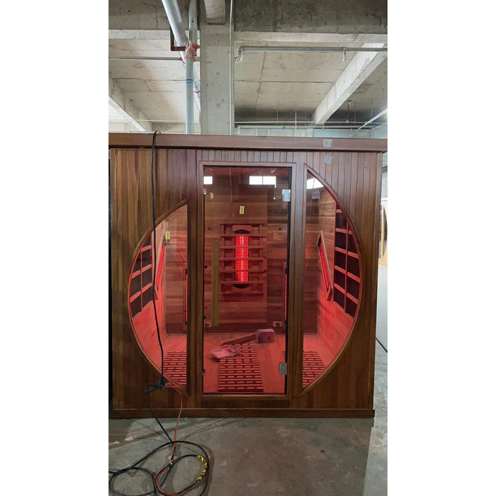 SAUNA EVOLUTION® Indoor Sauna Room with Recliner (Best Seller) Far Infrared 01