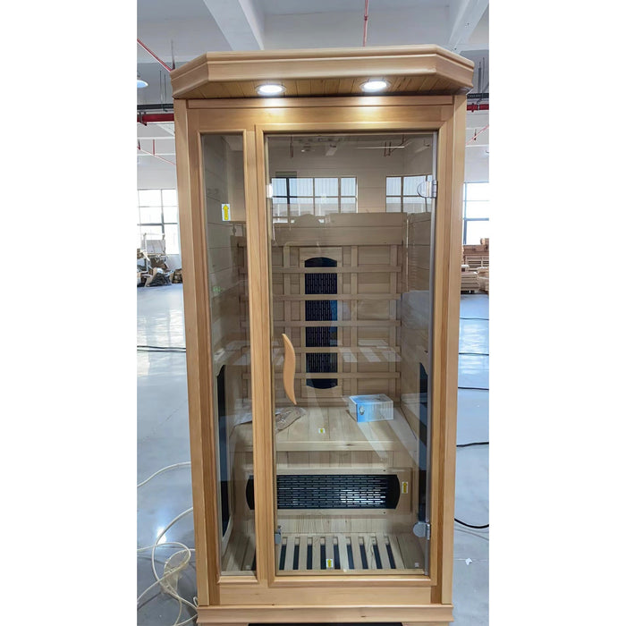 SAUNA EVOLUTION® Indoor Wooden Dry Cabin Customized Sauna Room Far Infrared 04