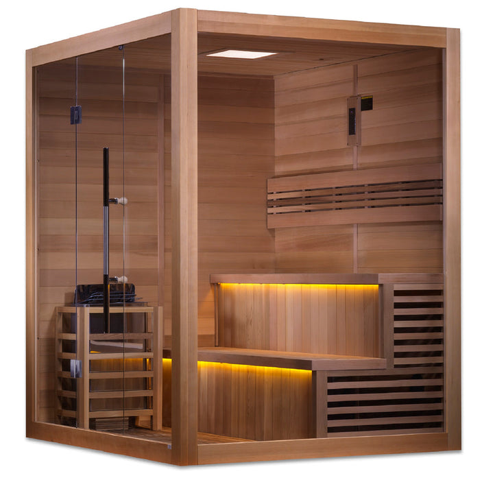 SAUNA EVOLUTION® 4–6 Person Traditional Steam Sauna Modern Relax 6
