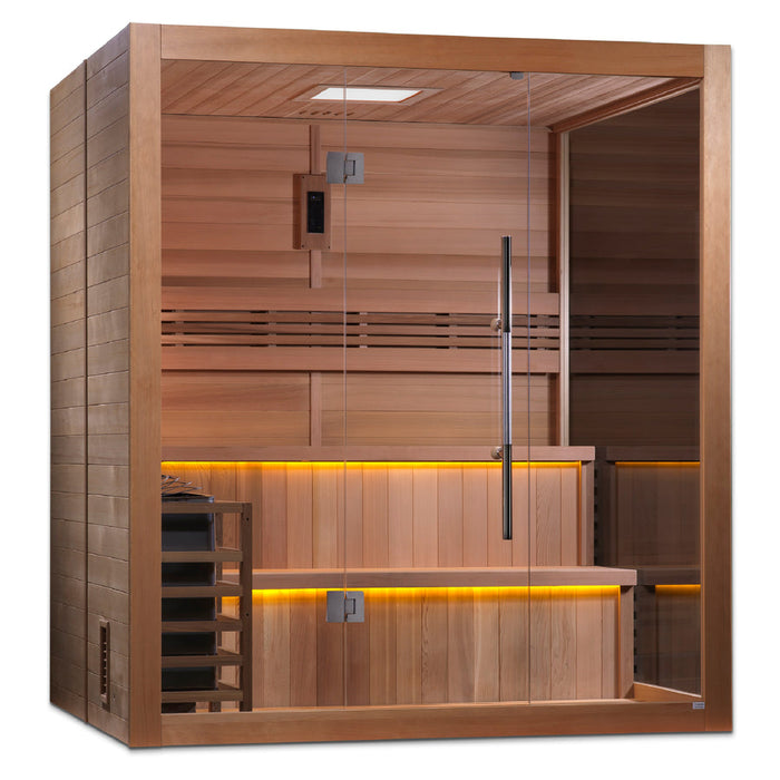 SAUNA EVOLUTION® 4–6 Person Traditional Steam Sauna Modern Relax 6
