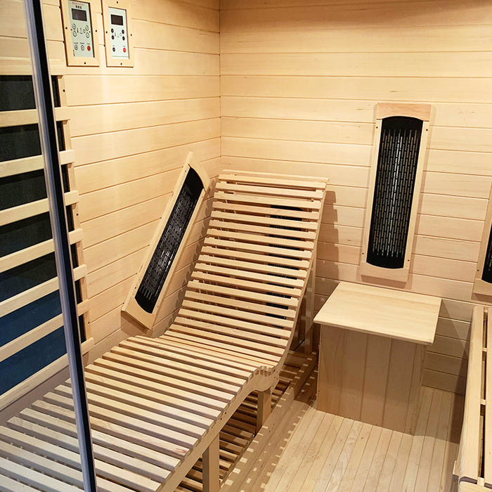 SAUNA EVOLUTION®  Indoor Steam and Far-infrared Sauna Dual System 01