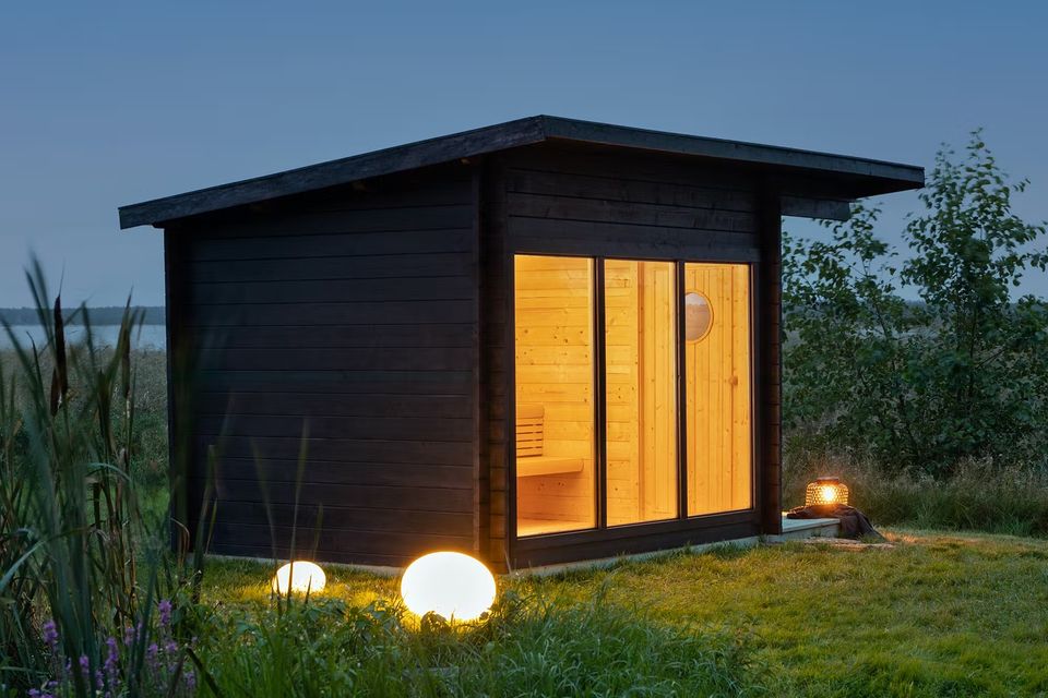 SAUNA EVOLUTION® Large Cabin Sauna Eco Oasis 3