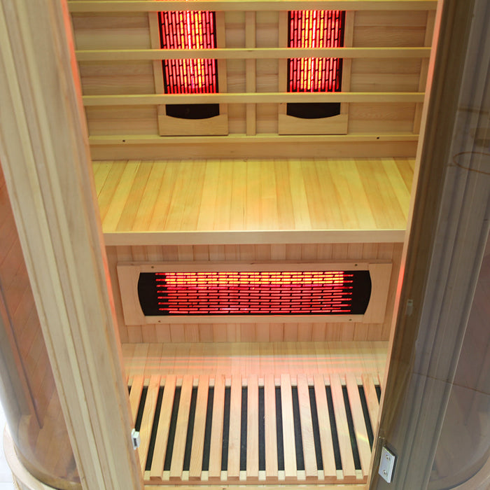SAUNA EVOLUTION®  Full Spectrum Indoor Sauna Room Far Infrared 10