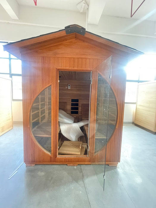 SAUNA EVOLUTION® Far Infrared Outdoor Harmony Sauna Room