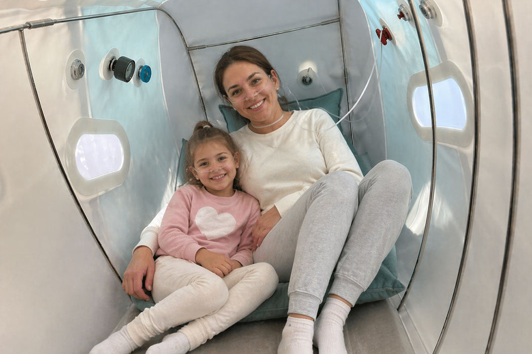 OxyRevo Forward90 Sitting Hyperbaric Chamber 1.4 ATA | Chair HBOT